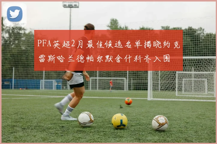PFA英超2月最佳候选名单揭晓约克雷斯哈兰德帕尔默舍什科齐入围